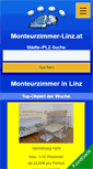 Mobile Screenshot of monteurzimmer-linz.at